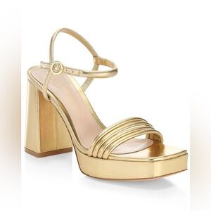 • GIANVITO ROSSI LENA PLATFORM SANDAL • WORN ONCE!!